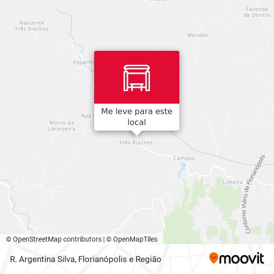 R. Argentina Silva mapa