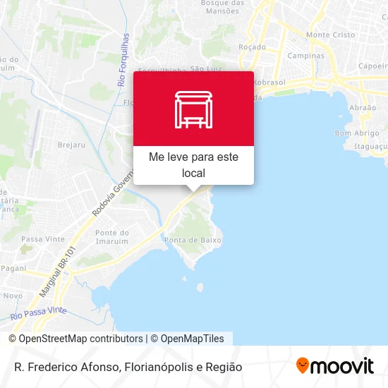 R. Frederico Afonso mapa