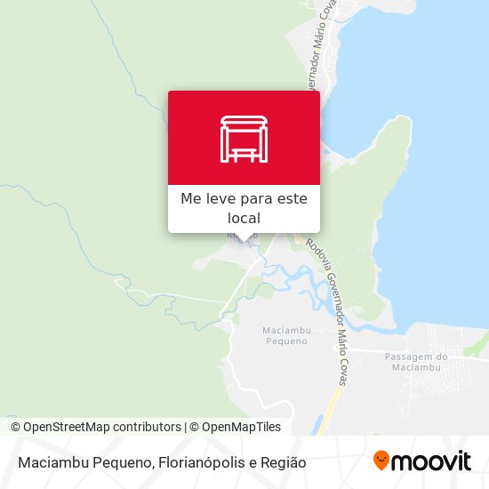 Maciambu Pequeno mapa