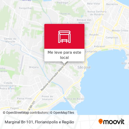 Marginal Br-101 mapa
