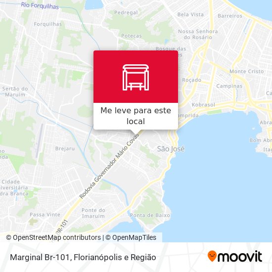 Marginal Br-101 mapa