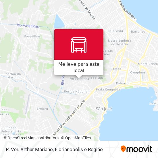 R. Ver. Arthur Mariano mapa
