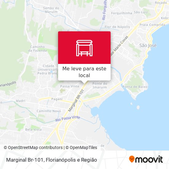 Marginal Br-101 mapa