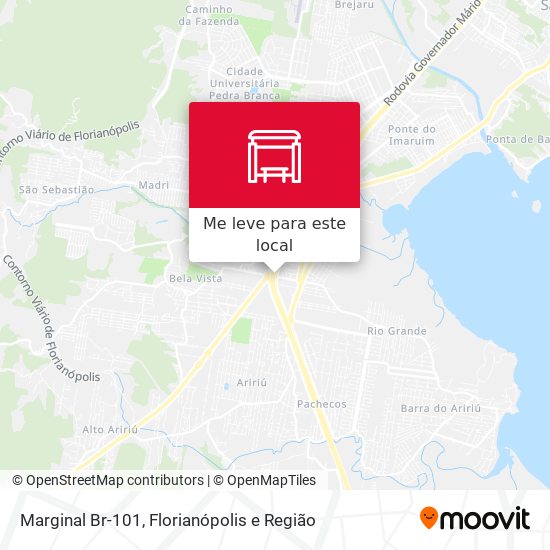 Marginal Br-101 mapa