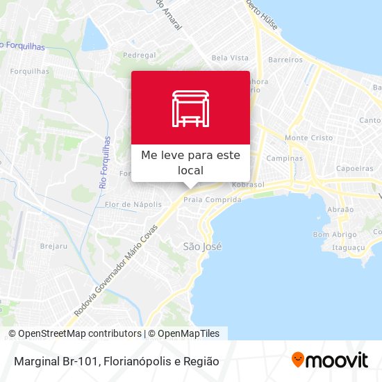 Marginal Br-101 mapa
