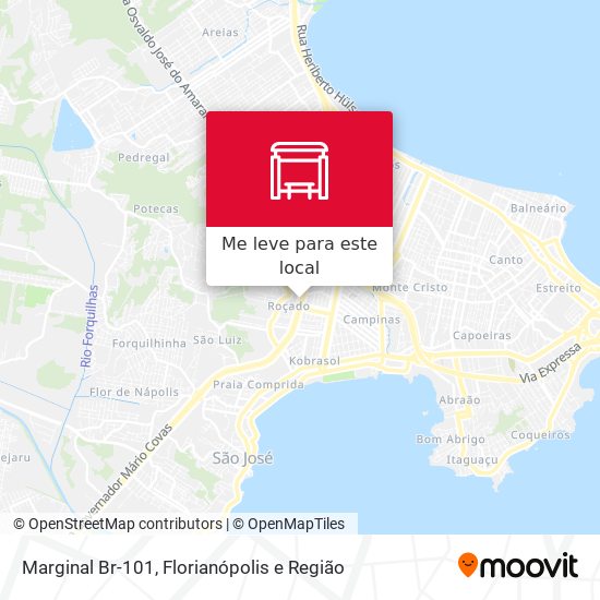Marginal Br-101 mapa