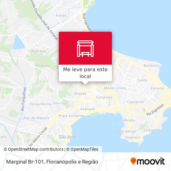 Marginal Br-101 mapa