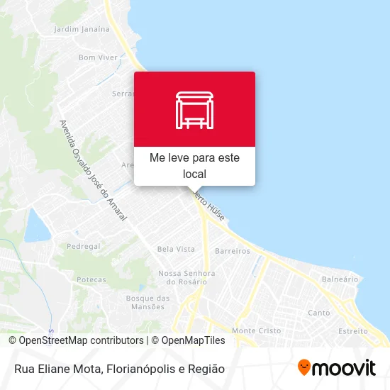 Rua Eliane Mota mapa