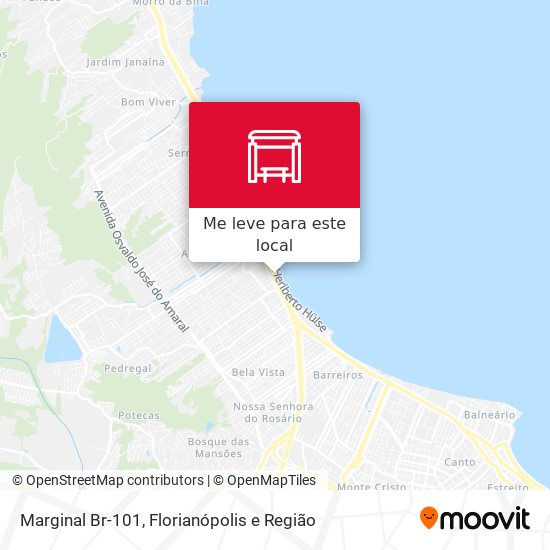 Marginal Br-101 mapa