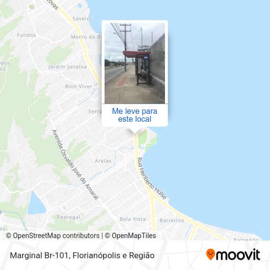 Marginal Br-101 mapa