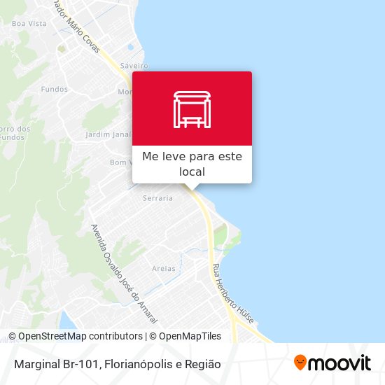 Marginal Br-101 mapa