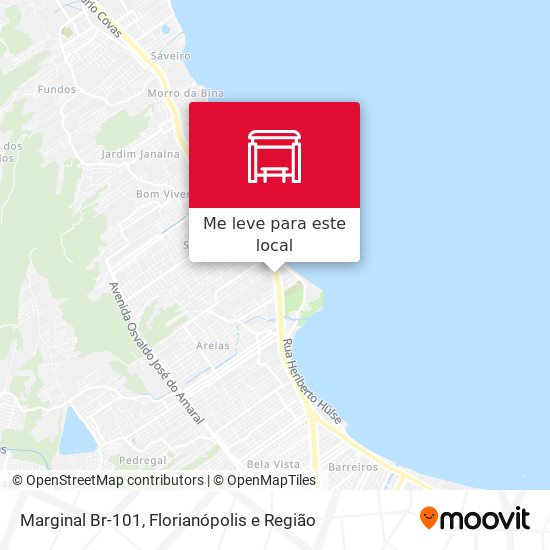 Marginal Br-101 mapa
