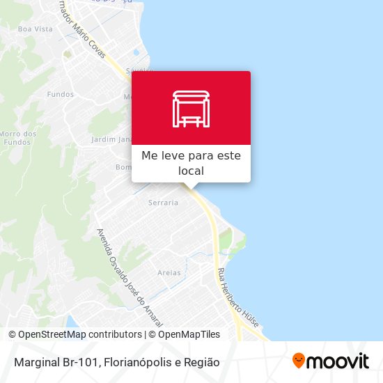 Marginal Br-101 mapa