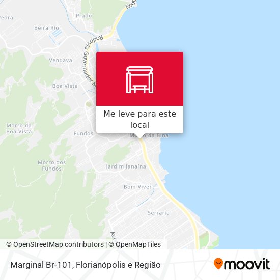 Marginal Br-101 mapa