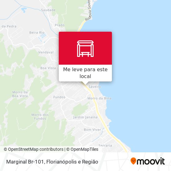 Marginal Br-101 mapa