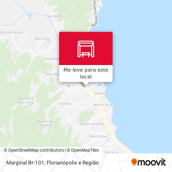 Marginal Br-101 mapa