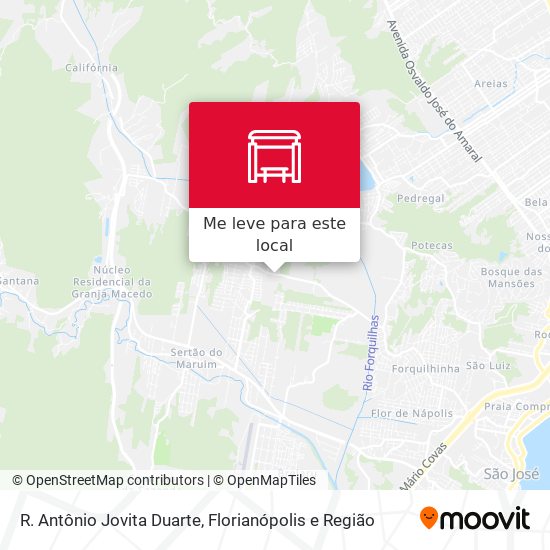 R. Antônio Jovita Duarte mapa
