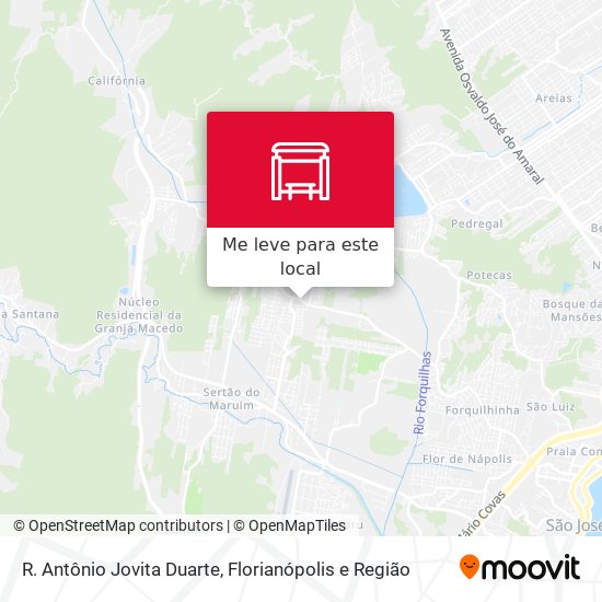 R. Antônio Jovita Duarte mapa