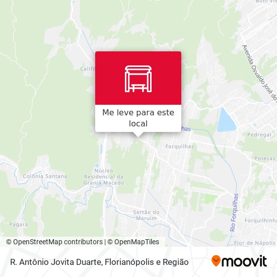 R. Antônio Jovita Duarte mapa