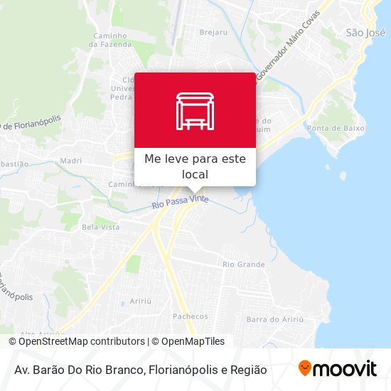 Av. Barão Do Rio Branco mapa