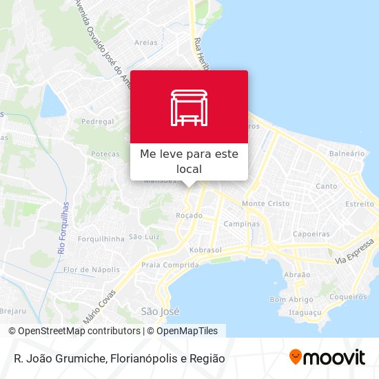 R. João Grumiche mapa