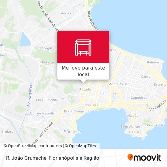 R. João Grumiche mapa