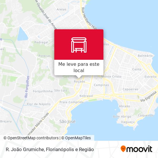 R. João Grumiche mapa