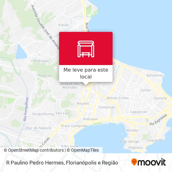 R Paulino Pedro Hermes mapa