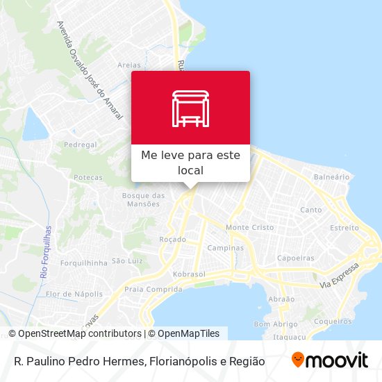 R. Paulino Pedro Hermes mapa