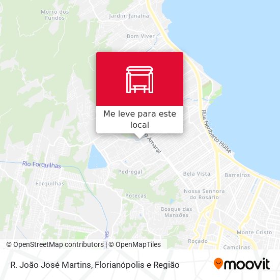 R. João José Martins mapa