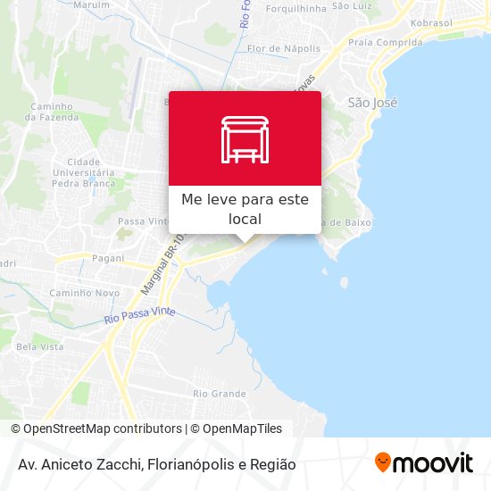Av. Aniceto Zacchi mapa