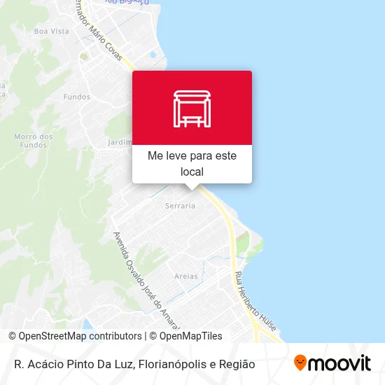 R. Acácio Pinto Da Luz mapa