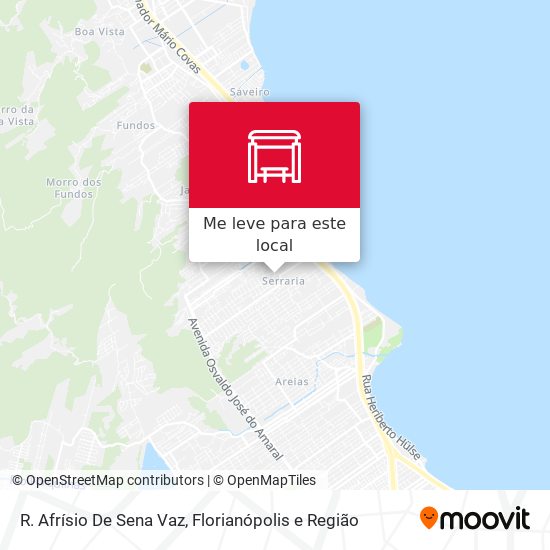 R. Afrísio De Sena Vaz mapa