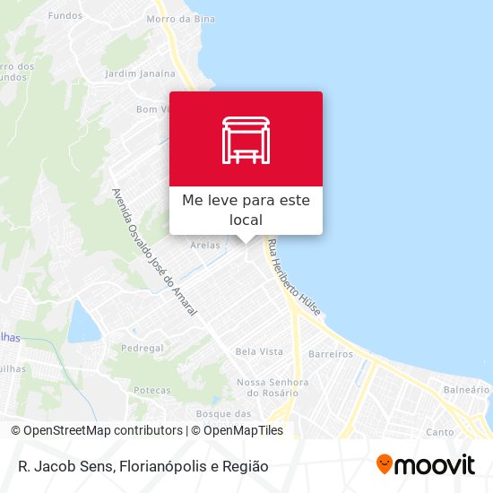 R. Jacob Sens mapa