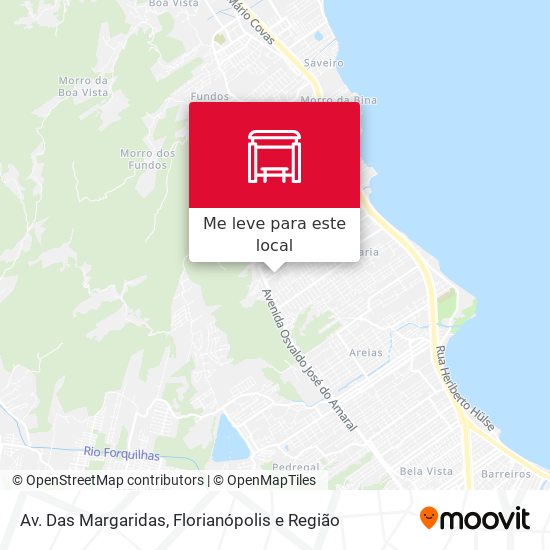 Av. Das Margaridas mapa