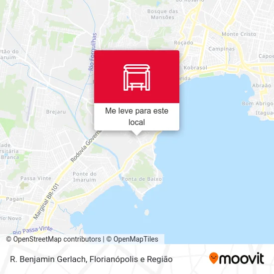 R. Benjamin Gerlach mapa