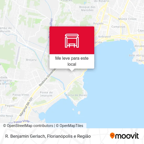 R. Benjamin Gerlach mapa