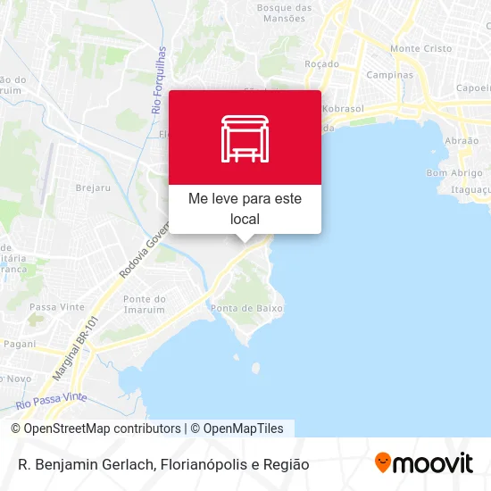 R. Benjamin Gerlach mapa