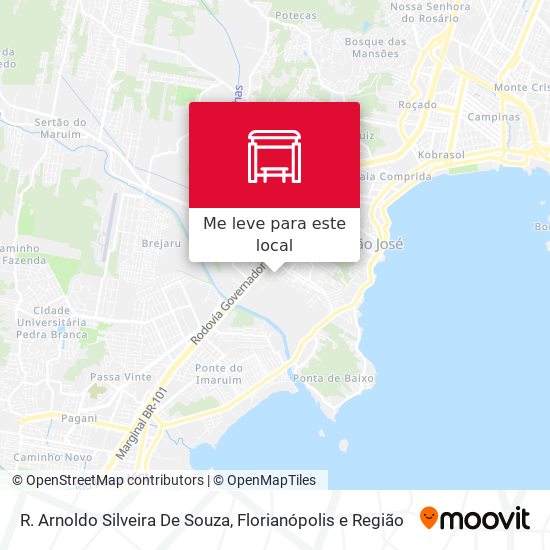 R. Arnoldo Silveira De Souza mapa