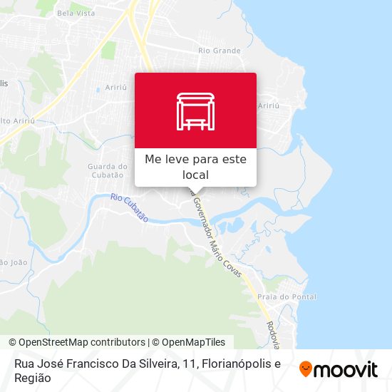 Rua José Francisco Da Silveira, 11 mapa