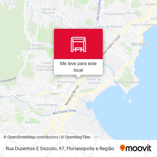 Rua Duzentos E Dezoito, 97 mapa