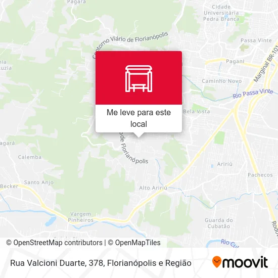 Rua Valcioni Duarte, 378 mapa
