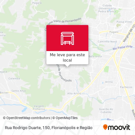 Rua Rodrigo Duarte, 150 mapa