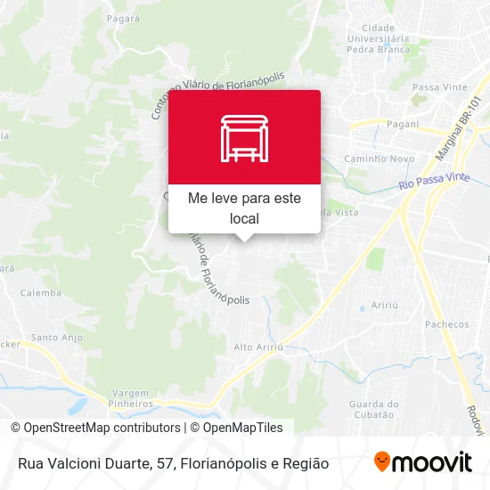 Rua Valcioni Duarte, 57 mapa