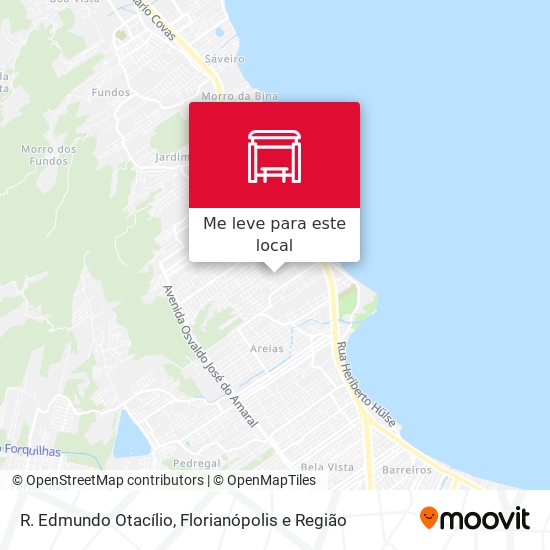 R. Edmundo Otacílio mapa