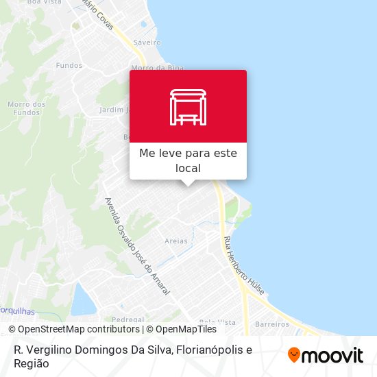 R. Vergilino Domingos Da Silva mapa