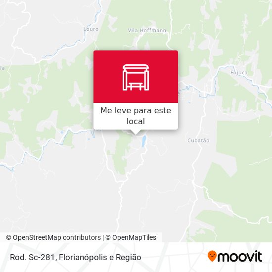 Rod. Sc-281 mapa