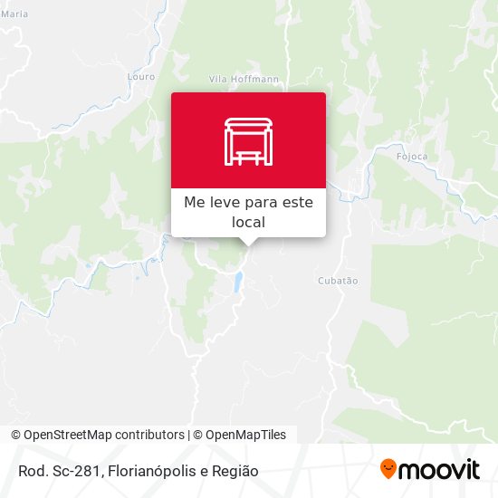 Rod. Sc-281 mapa