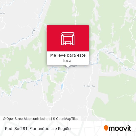 Rod. Sc-281 mapa