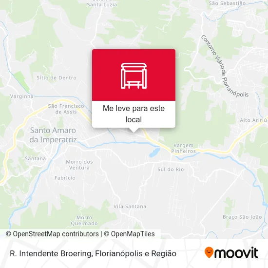 R. Intendente Broering mapa